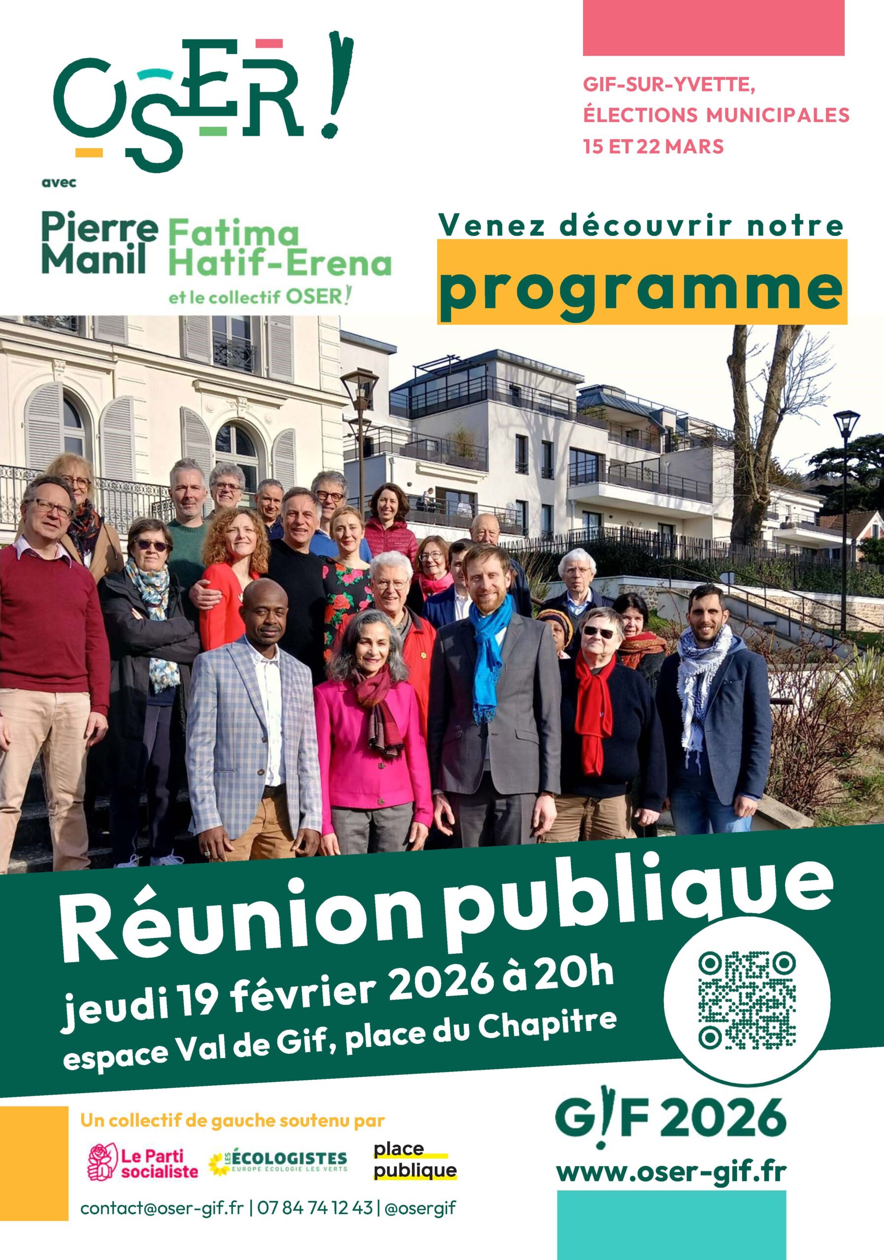 Venez découvrir notre programme !